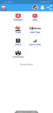 Free Instagram Likes & Views android App screenshot 0